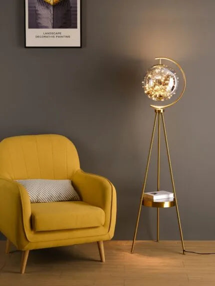 Celestia Vertical Ring LED Floor Lamp