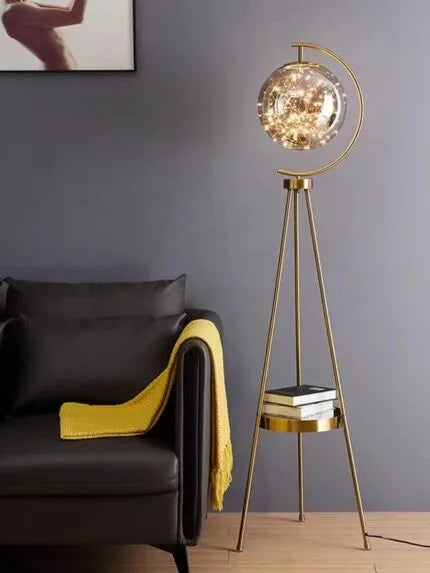 Zen Serenity Origami Crane Standing Floor Lamp