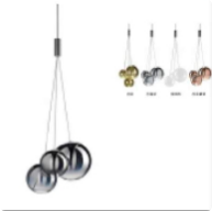 AH3262 Pendant Light White Blue